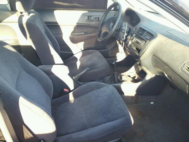 1HGEJ8145XL043150 - 1999 HONDA CIVIC EX შავი ფოტო 5