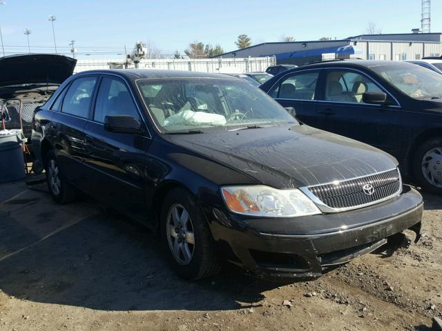 4T1BF28B82U257424 - 2002 TOYOTA AVALON XL BLACK photo 1