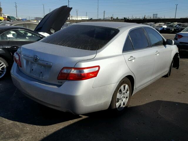 4T4BE46K88R031500 - 2008 TOYOTA CAMRY CE SILVER photo 4