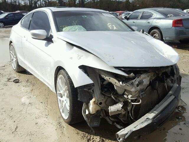 1HGCS11808A027966 - 2008 HONDA ACCORD EXL SILVER photo 1