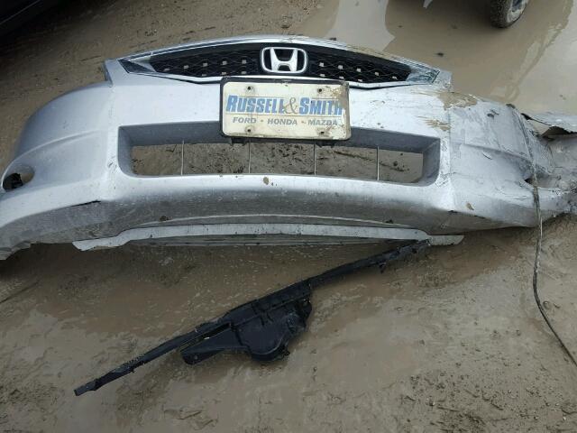 1HGCS11808A027966 - 2008 HONDA ACCORD EXL SILVER photo 9