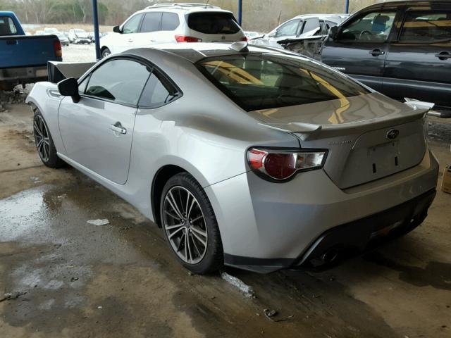 JF1ZCAC16D1600553 - 2013 SUBARU BRZ 2.0 LI SILVER photo 3