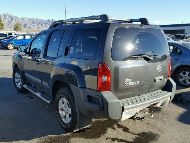 5N1AN0NWXCC516450 - 2012 NISSAN XTERRA OFF BLACK photo 3