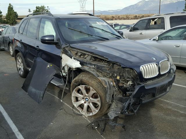 4USFE835X7LY64557 - 2007 BMW X5 4.8I BLUE photo 1