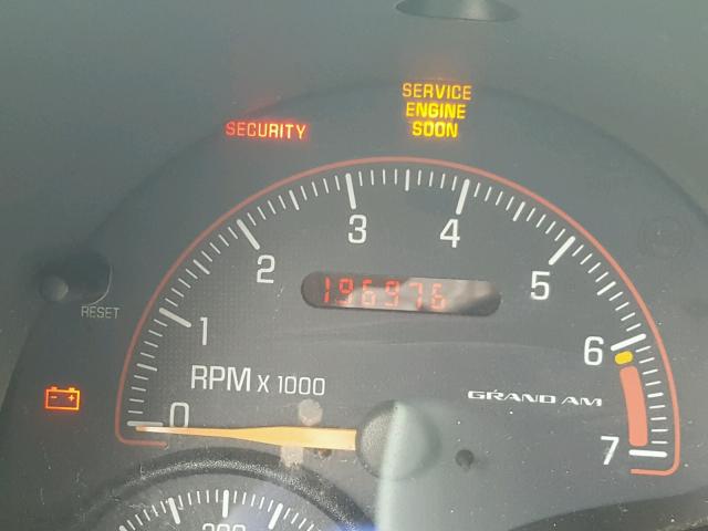 1G2NF52E23C303086 - 2003 PONTIAC GRAND AM S ვერცხლისფერი ფოტო 8