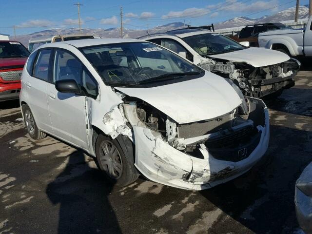 JHMGE88269S038031 - 2009 HONDA FIT WHITE photo 1