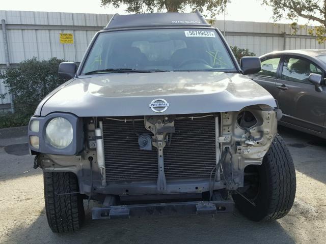 5N1ED28T44C670171 - 2004 NISSAN XTERRA XE GREEN photo 9