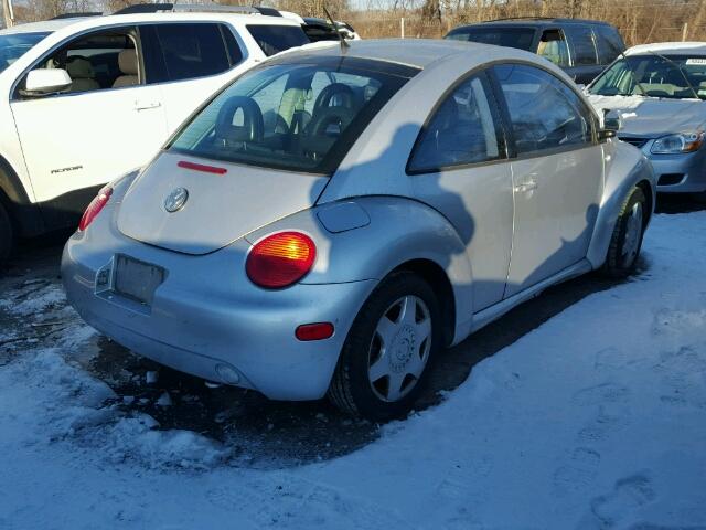 3VWDD21C9YM482824 - 2000 VOLKSWAGEN NEW BEETLE ვერცხლისფერი ფოტო 4