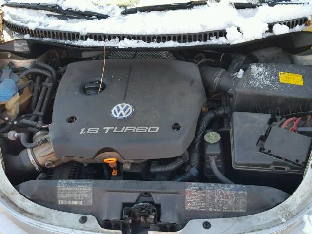 3VWDD21C9YM482824 - 2000 VOLKSWAGEN NEW BEETLE ვერცხლისფერი ფოტო 7