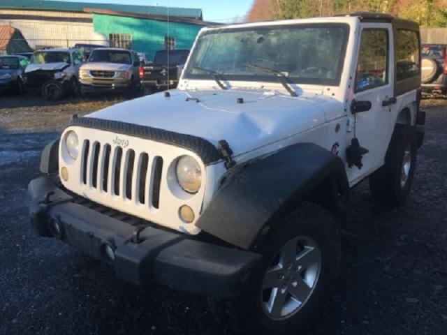 1C4AJWAG3CL190668 - 2012 JEEP WRANGLER S WHITE photo 2