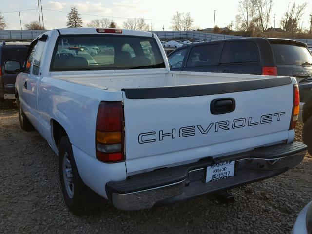 2GCEC19W421396998 - 2002 CHEVROLET SILVERADO WHITE photo 3