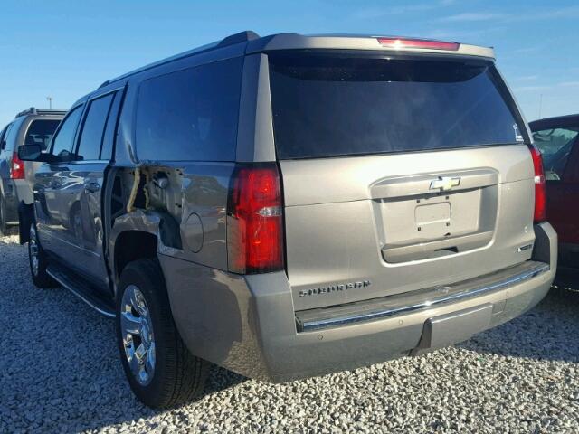 1GNSCJKC6HR331340 - 2017 CHEVROLET SUBURBAN C TAN photo 3