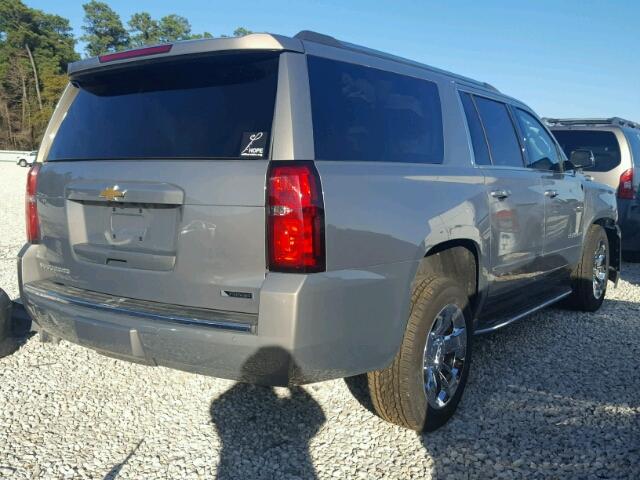 1GNSCJKC6HR331340 - 2017 CHEVROLET SUBURBAN C TAN photo 4