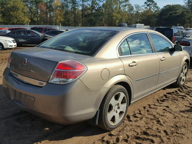 1G8ZS57N18F152713 - 2008 SATURN AURA XE TWO TONE photo 4