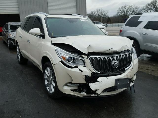 5GAKVCKD9FJ104230 - 2015 BUICK ENCLAVE WHITE photo 1