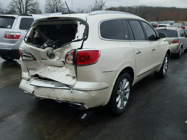 5GAKVCKD9FJ104230 - 2015 BUICK ENCLAVE WHITE photo 4