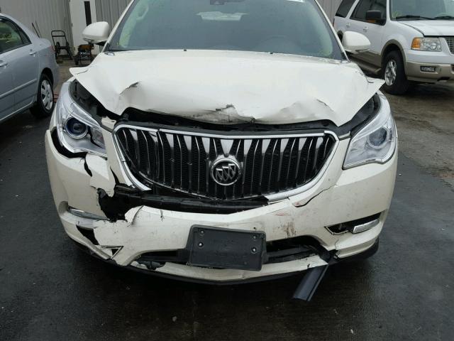 5GAKVCKD9FJ104230 - 2015 BUICK ENCLAVE WHITE photo 7