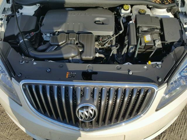 1G4PP5SK3G4102218 - 2016 BUICK VERANO WHITE photo 7