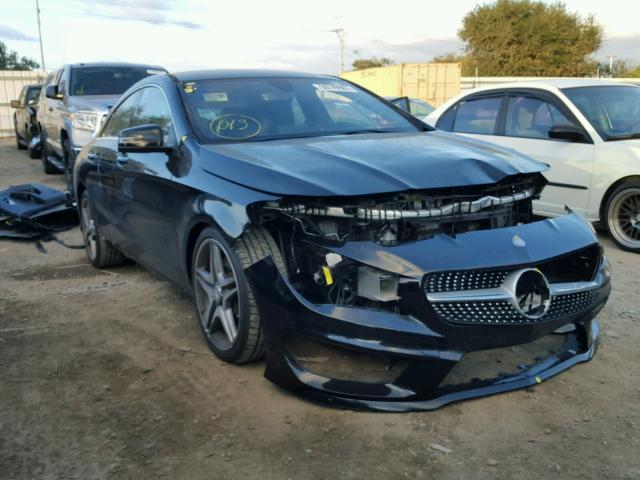 WDDSJ4EB7FN242521 - 2015 MERCEDES-BENZ CLA 250 BLACK photo 1