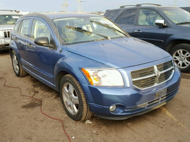 1B3HB48B57D263065 - 2007 DODGE CALIBER SX BLUE photo 1