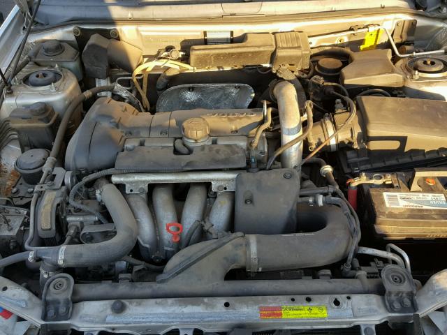 YV1VS29562F820619 - 2002 VOLVO S40 1.9T SILVER photo 7