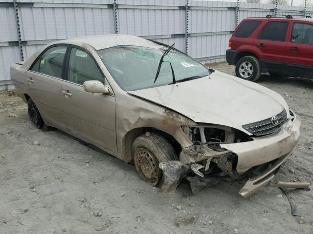 4T1BE32K64U893392 - 2004 TOYOTA CAMRY LE GOLD photo 1