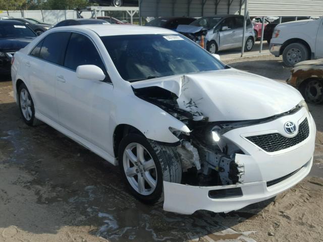 4T1BE46K19U882274 - 2009 TOYOTA CAMRY BASE WHITE photo 1