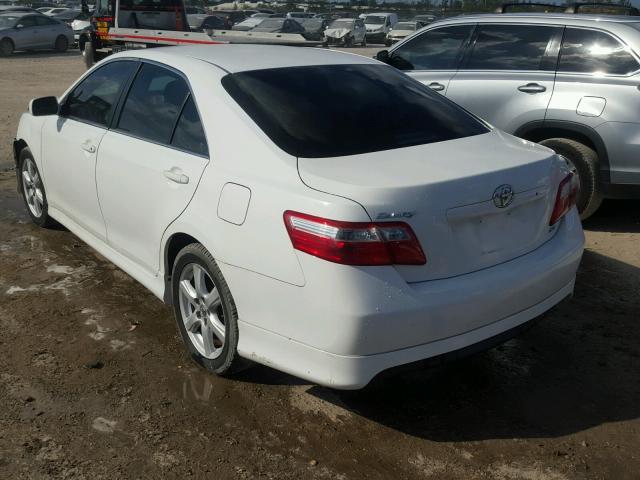 4T1BE46K19U882274 - 2009 TOYOTA CAMRY BASE WHITE photo 3