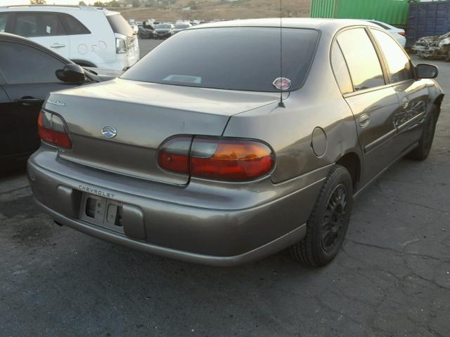 1G1ND52J22M670537 - 2002 CHEVROLET MALIBU BROWN photo 4