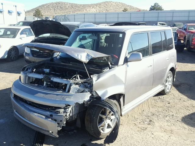 JTLKT324364031315 - 2006 TOYOTA SCION XB GRAY photo 2