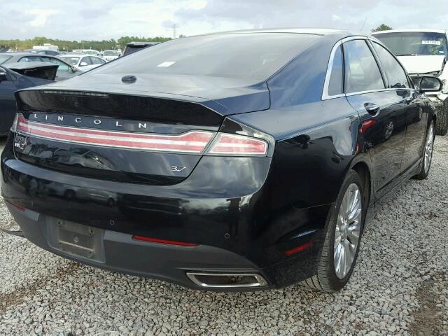 3LN6L2GK2DR817928 - 2013 LINCOLN MKZ BLACK photo 4