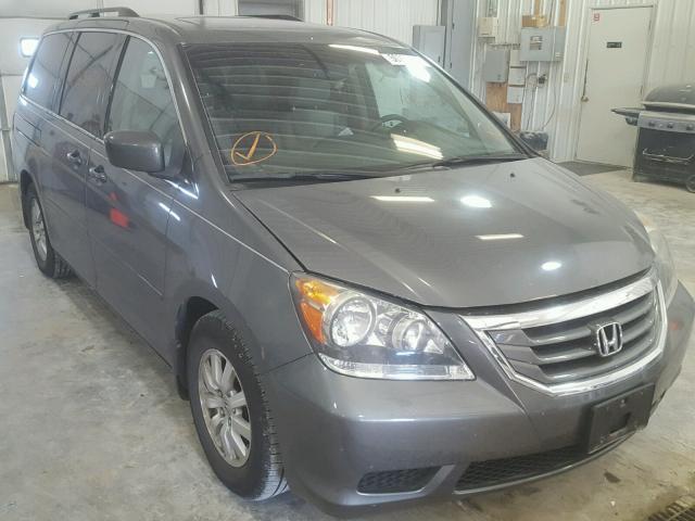 5FNRL38748B088694 - 2008 HONDA ODYSSEY EX SILVER photo 1