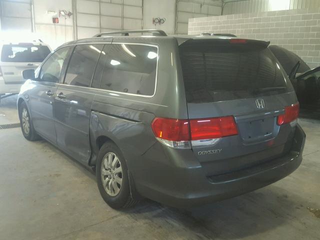 5FNRL38748B088694 - 2008 HONDA ODYSSEY EX SILVER photo 3