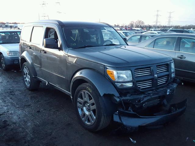 1D4PU4GK2AW174462 - 2010 DODGE NITRO HEAT GRAY photo 1