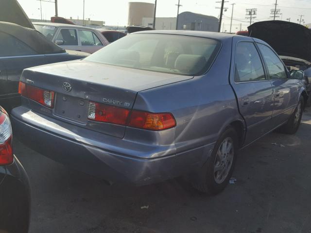 4T1BG22K9YU660827 - 2000 TOYOTA CAMRY CE BLUE photo 4