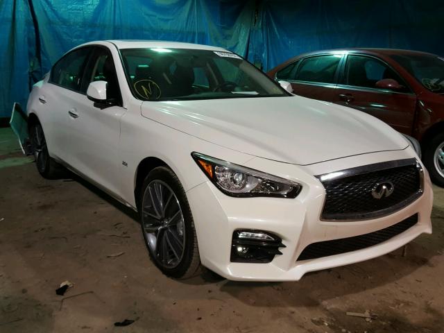 JN1CV7AR3HM680049 - 2017 INFINITI Q50 BASE WHITE photo 1