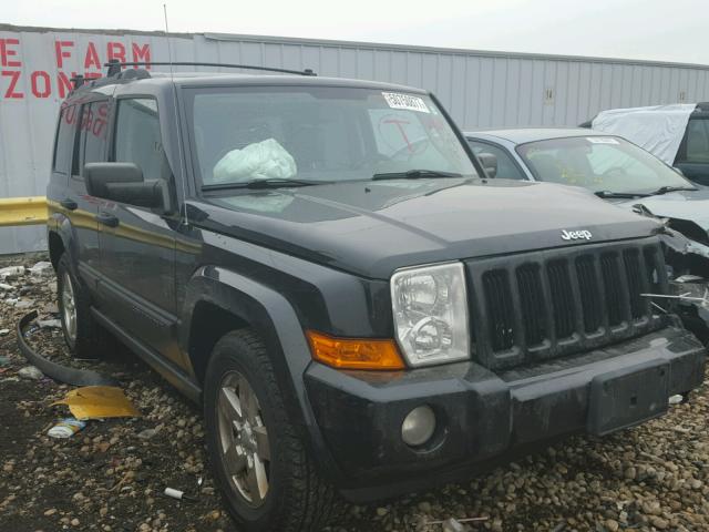 1J8HG48K56C272569 - 2006 JEEP COMMANDER 黑色 照片 1
