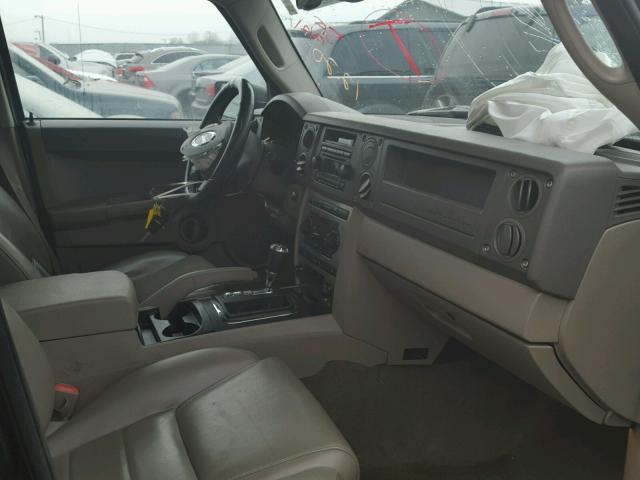 1J8HG48K56C272569 - 2006 JEEP COMMANDER 黑色 照片 5