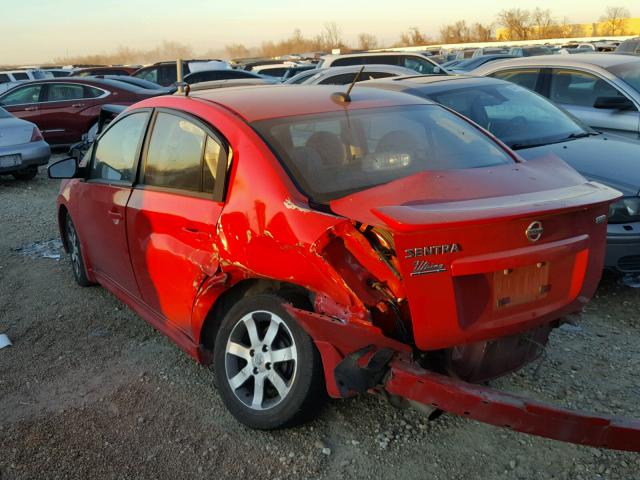 3N1AB6AP5CL671929 - 2012 NISSAN SENTRA 2.0 RED photo 9