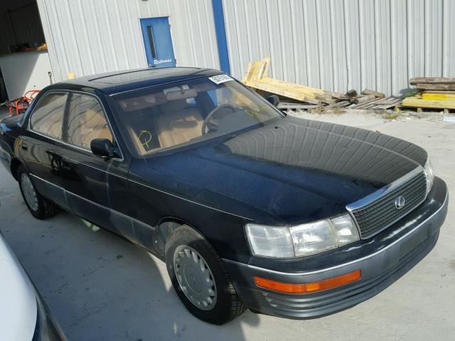 JT8UF11E4M0089852 - 1991 LEXUS LS 400 BLACK photo 1