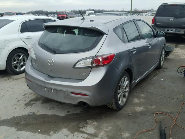 JM1BL1K55B1475980 - 2011 MAZDA 3 S SILVER photo 4