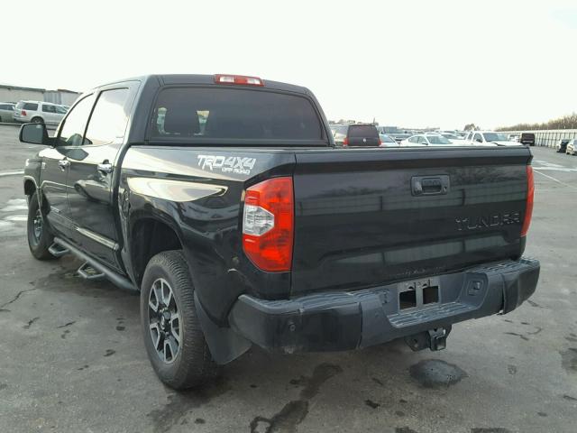 5TFHY5F13FX423163 - 2015 TOYOTA TUNDRA CRE BLACK photo 3