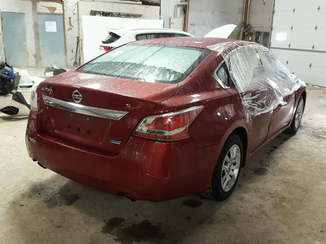 1N4AL3AP9DC132208 - 2013 NISSAN ALTIMA 2.5 RED photo 4