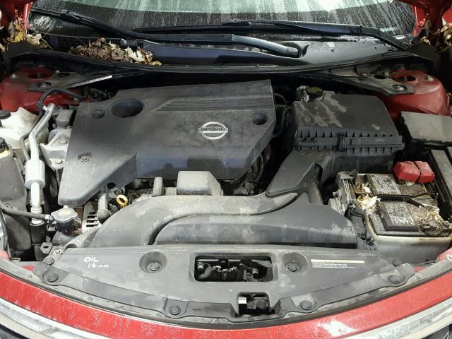 1N4AL3AP9DC132208 - 2013 NISSAN ALTIMA 2.5 RED photo 7