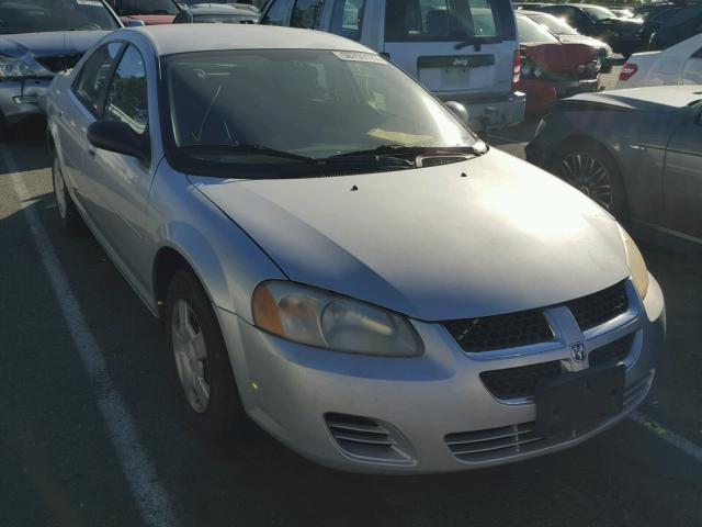 1B3EL46J75N554040 - 2005 DODGE STRATUS SX SILVER photo 1