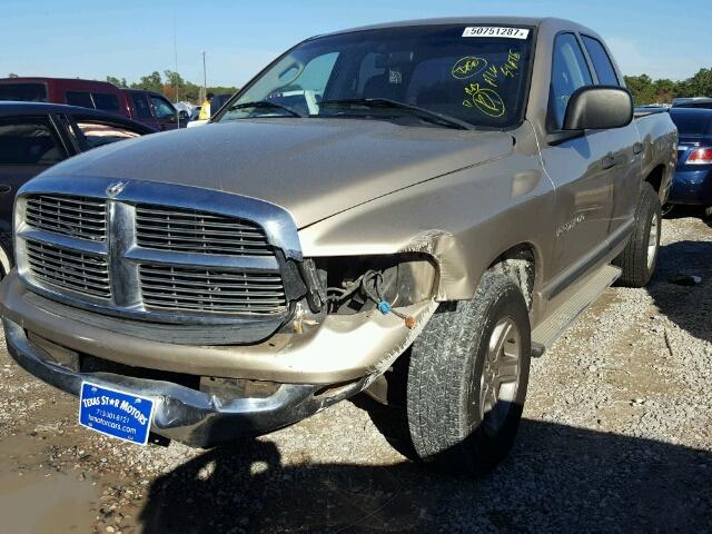 1D7HA18NX5S108049 - 2005 DODGE RAM 1500 S GOLD photo 2