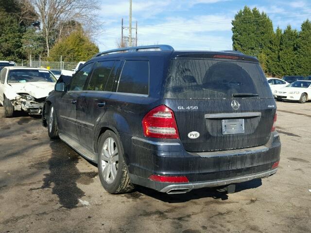 4JGBF7BE4CA763870 - 2012 MERCEDES-BENZ GL 450 4MA BLACK photo 3