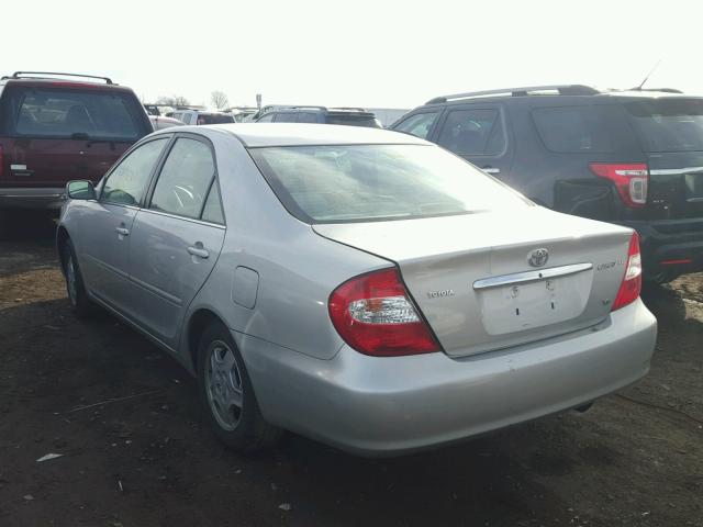 4T1BF30K93U046199 - 2003 TOYOTA CAMRY LE SILVER photo 3