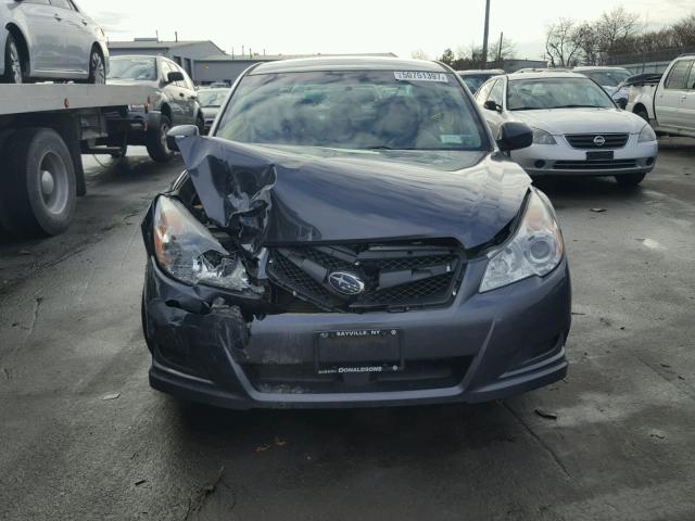 4S3BMBF69C3029746 - 2012 SUBARU LEGACY 2.5 GRAY photo 7