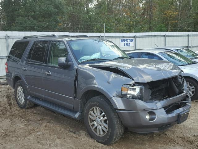 1FMJU1K53DEF16347 - 2013 FORD EXPEDITION GRAY photo 1